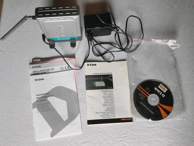 Router D-Link 54 4 10/100 Wireless G (DI-524)