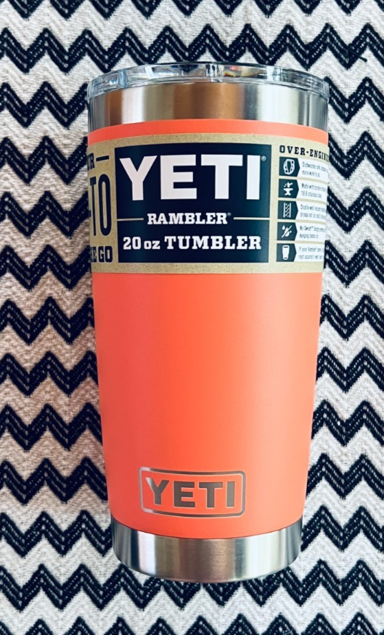 Insulated Tumbler 20 Oz Coral Yeti ? NWT Yeti Rambler Coral 20 Oz 