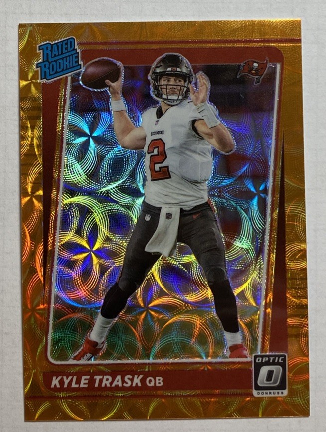 Kyle Trask Rated Rookie /79 Orange Scope 2021 Panini Donruss Optic Football #209