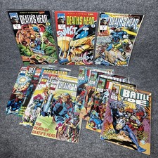 Death’s Head II Marvel Comics Lot #1-3, #1-4, Battle Tide #1-4, 11 Total Comics