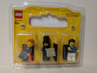 LEGO MINIFIGURES MOVIE SERIES 1 Abraham Lincoln Pants Guy PRESIDENT BUSINESS 