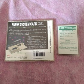 PC Engine Super System Card Ver.3.0 HuCARD CD-ROM&sup2; NEC Tested Japan Working 25