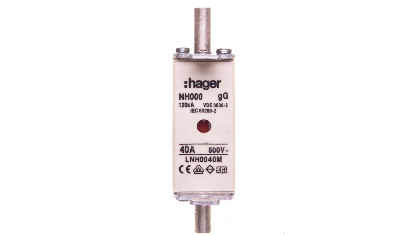 Fuse Block NH000 40A 500V gG LNH0040M Weber
