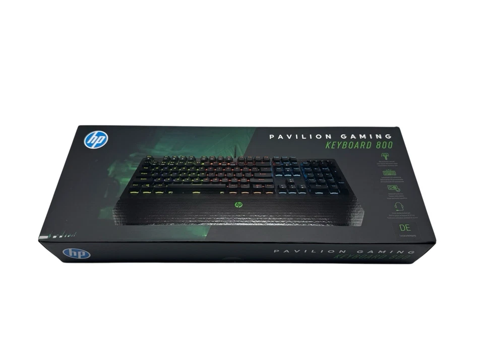 HP Pavilion Gaming Keyboard 800 – Mechanische RGB-German Layout (DE) NEU VERSIEG