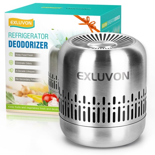 Exluvon Fridge Deodoriser,Lasts for 10 Years Refrigerator Deodoriser Kitchen