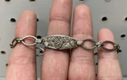 WW2 West Point Military Academy Sterling Silver Sweetheart Bracelet USMA WWII