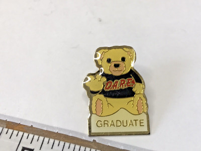 D.A.R.E. Graduate Lapel Hat Pin 