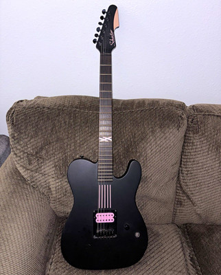 Schecter Machine Gun Kelly Signature PT 2023 - Present - Satin Black - MGK