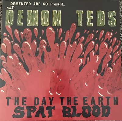 Demented Are Go Day The Earth Spat Blood Rare UK Psychobilly KBD Vinyl LP '89 RE