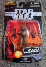 Star Wars Saga Collection Attack of the Clones C-3PO With Battle Droid Head