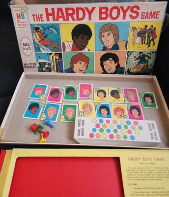 Vintage 1969 Milton Bradley The Hardy Boys Board Game Mostly complete