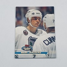1993-94 Topps Stadium Club - Mark Janssens #180 Hartford Whalers