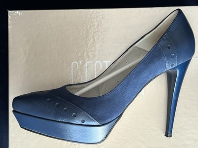 C EST MOI LEDER PUMPS GR. 39 Made In Italy