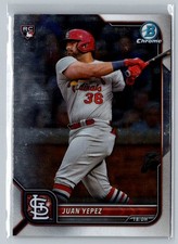 2022 Bowman Chrome #26 Juan Yepez ROOKIE