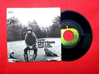 Single - George HARRISON  1970 WHAT IS LIFE / APPLE SRUFFS