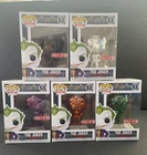Funko Pop Batman Arkham 53 Joker Chrome Black Green Purple Orange Silver Lot