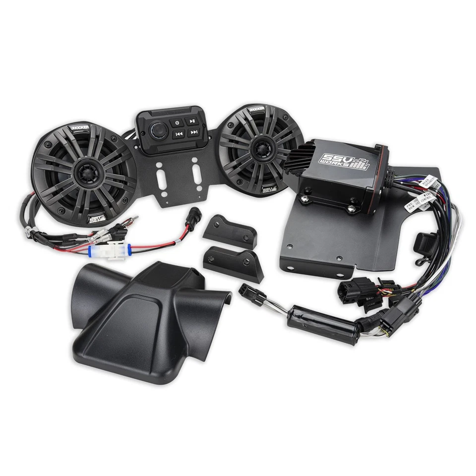 Kit de 2 altavoces SSV Works Kicker para Can-Am Ryker RKR-2K2 Foto 2 de 4
