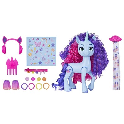 My Little Pony Toys Misty Brightdawn Style of The Day, 5-Inch Hair Styling...