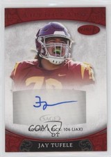 2021 Sage Aspire Red Jay Tufele #ASP-128 Auto 0q3