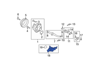 156 pipi＊ MAZDA Genuine Engine Water Valve PYFD-15-16ZA for CX-3 CX-5 CX-30