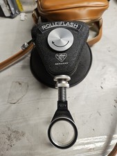 Flash vintage ROLLEIFLASH Germany Rollei Flash con custodia Rolleiflex EXC++++