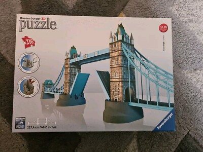 Ravensburger London Tower Bridge 3D Jigsaw Puzzle 216 Pieces | eBay UK