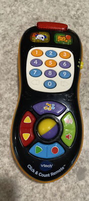 VTech Click and Count Remote Baby Kids Educational Toy Learning Numbers ...