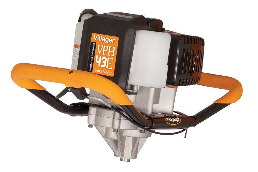 Tarière thermique 43cc Villager pour sol dur et caillouteux VPH 43 - 3