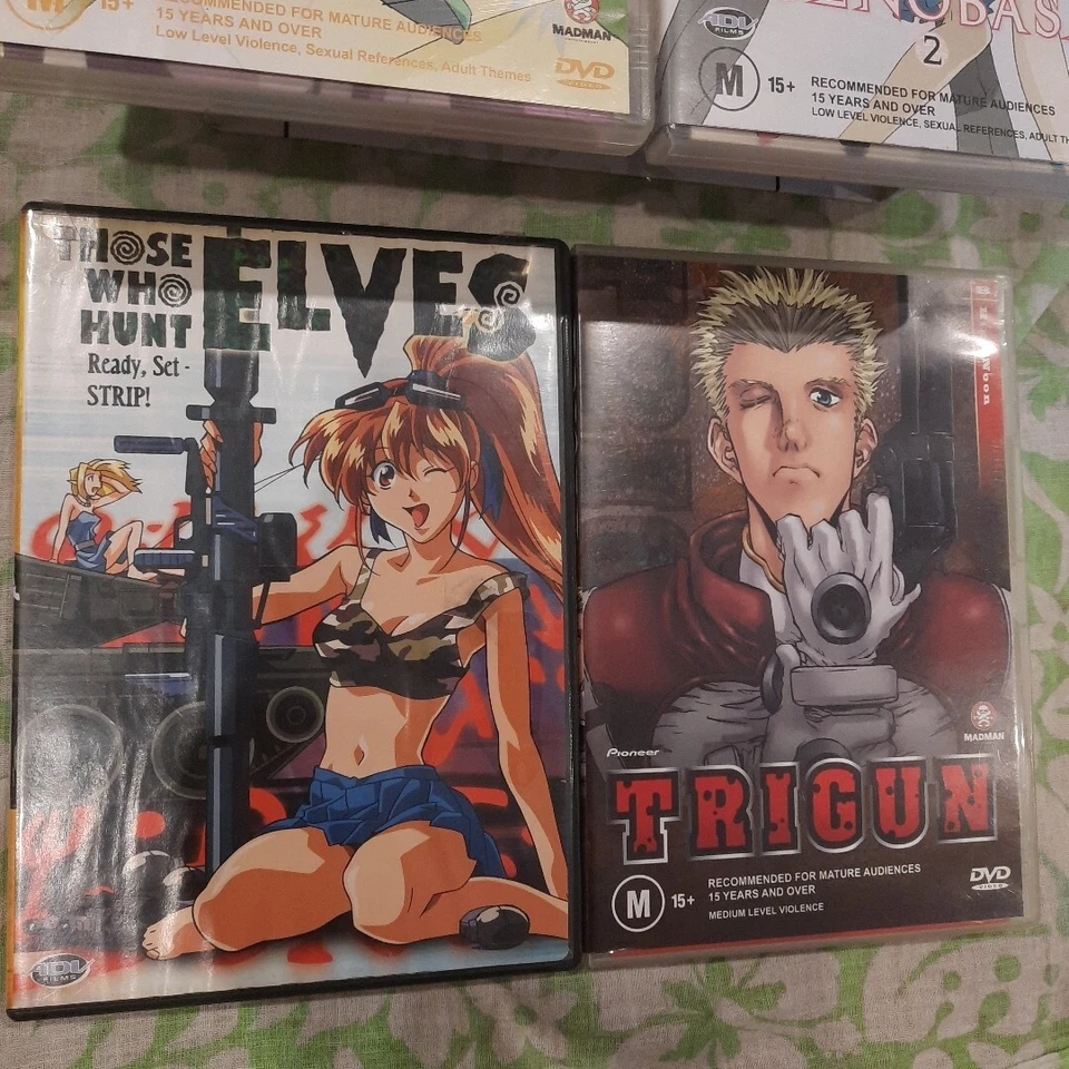 Anime DVD Those Who Hunt Elves Trigun Abenobashi Mix English Boxset 4 - image 3 of 4