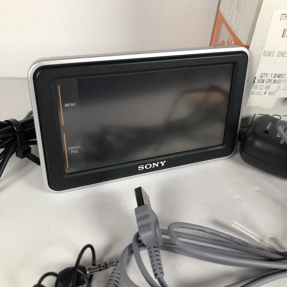 Sony Nav-U NV-U73T Personal Navigation System Tested READ BELOW - Image 4 of 4
