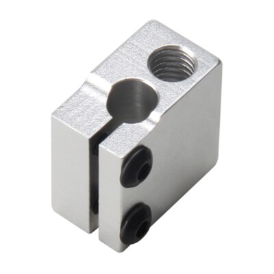 Aliminum Heatblock For 3D Printer Hotend Aluminum Volcano Extruder Heater Block