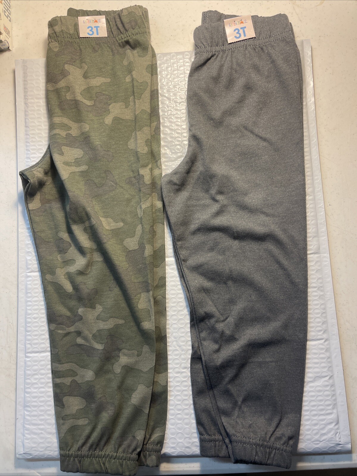 GARANIMALS Lot Of 2 Unisex Jersey Jogger Pants Size 3T