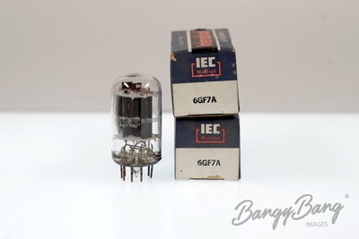 2 Tubes Électroniques (Valves) General Electric 6AH9 Compactron Neufs - Pour TV/Récepteur