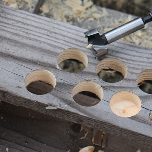 15tlg 10-50mm Forstnerbohrer Satz Forstnerbohrer Set Holzbohrer Holzkasten NEU - Bild 6 von 18
