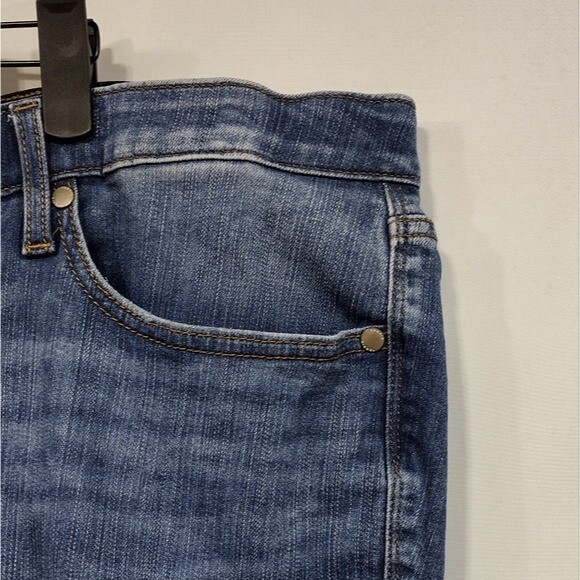 Torrid Bombshell Button Fly Distressed Sky High S… - image 4