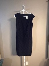 Women's Chaps Dress, Size 6, Navy