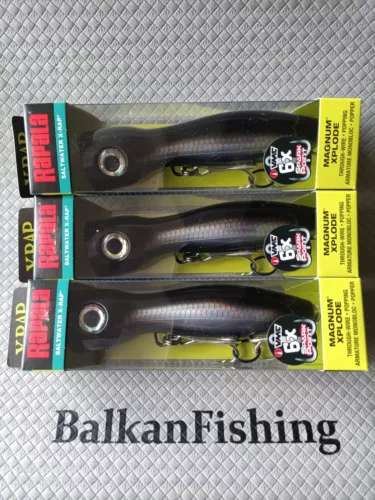 Rapala X-Rap Magnum Xplode  XRMAGXP 130/ Lot of 3 /Color: CON / Convict /