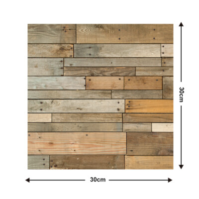 3D Tile Brick Waterproof Panel PVC Wall Sticker Wallpaper Self-adhesive 10/20Pcs