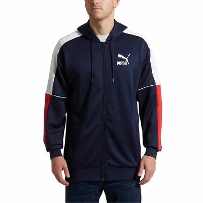 [576375-06] Mens Puma Retro Full Zip Hoody