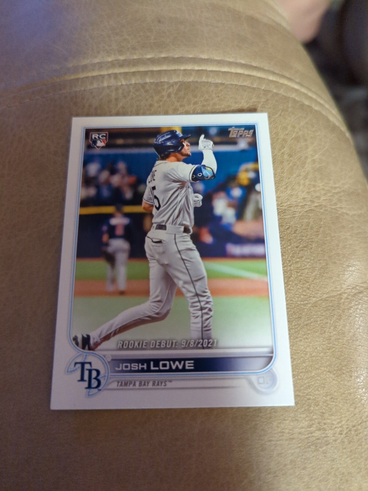 2022 Topps Update Base Rookie Debut #US287 Josh Lowe RC Rays