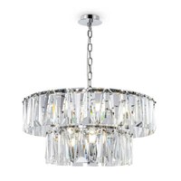 Maytoni Puntes Pendelleuchte, HäNgeleuchte 12X E14 Chrom