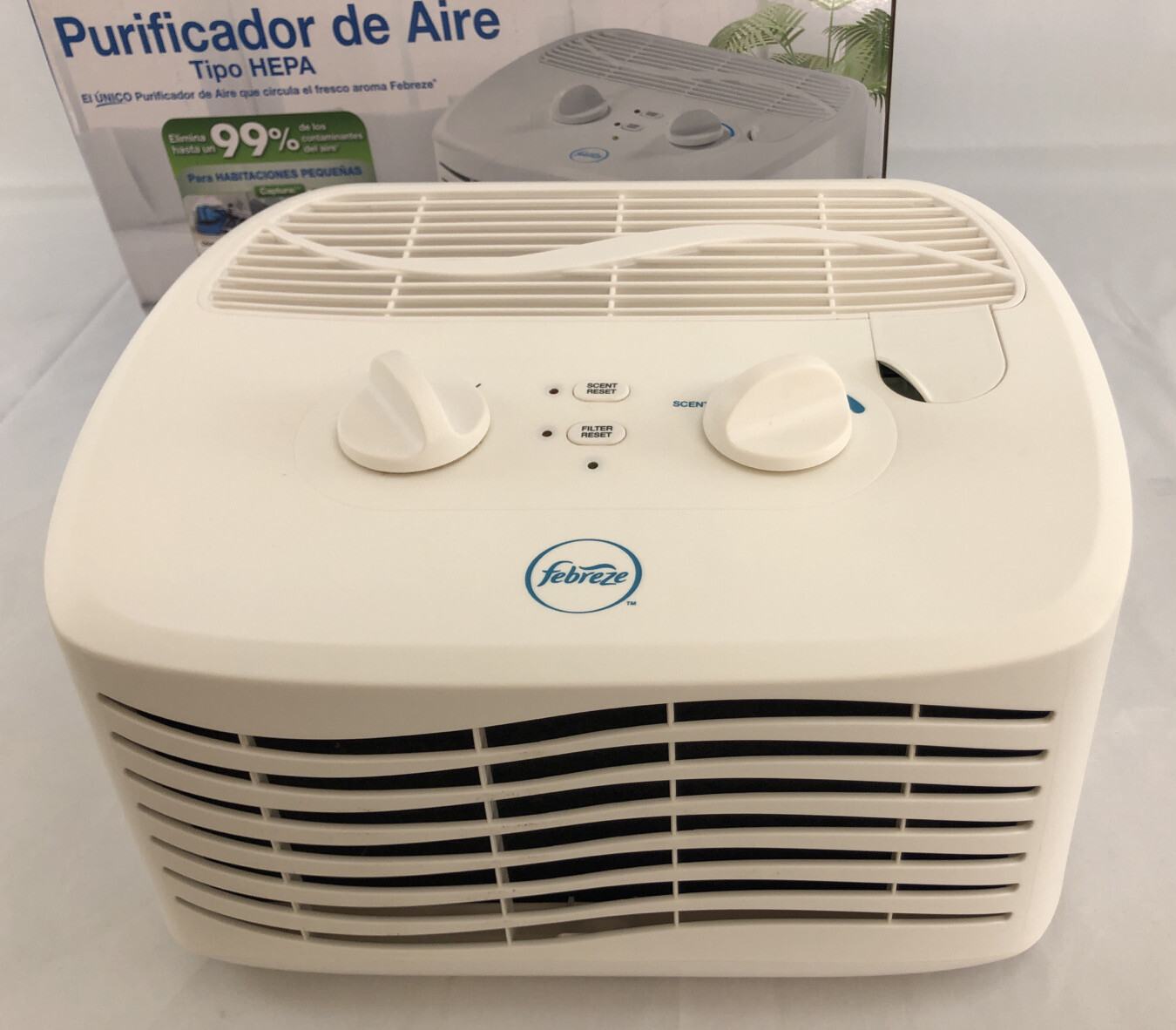 Febreze Tabletop HEPAType Air Purifier FHT170W, White B40 eBay