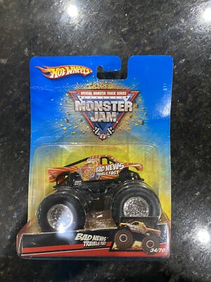2007 Hot Wheels Monster Jam Bad News Travels Fast | eBay