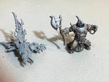 A23821 HORDES WARMACHINE CRYX METAL SCAVENGER GENERAL SLAUGHTERBORN NO BASES PP