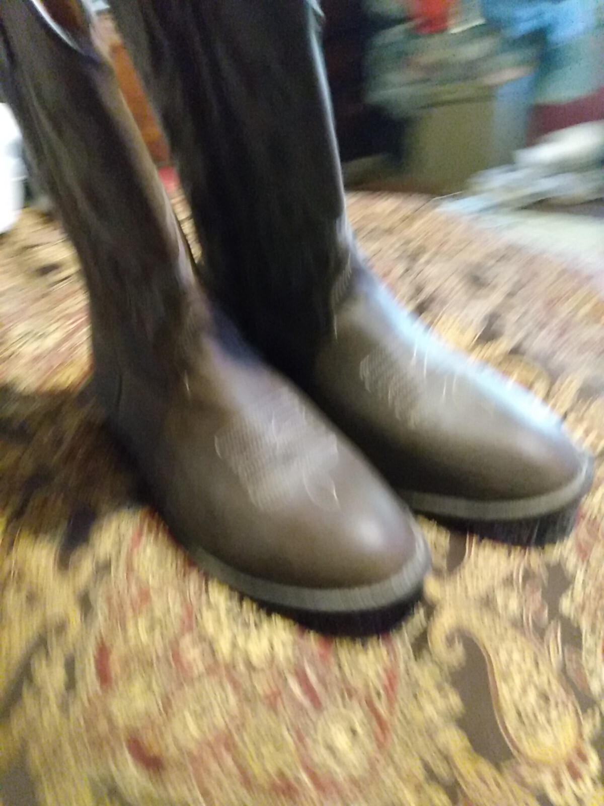 Outbound Trading Co Rubber Cowboy Boots Gem