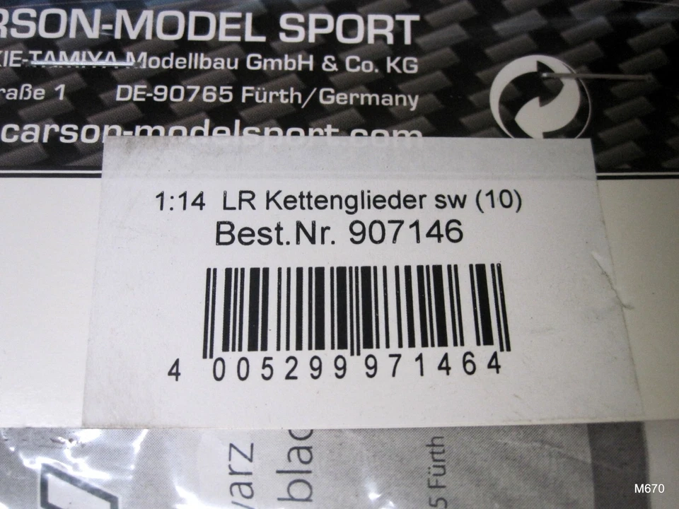 Carson Modelsport 1:14 Chain Links SW(10) - Image 4 of 4