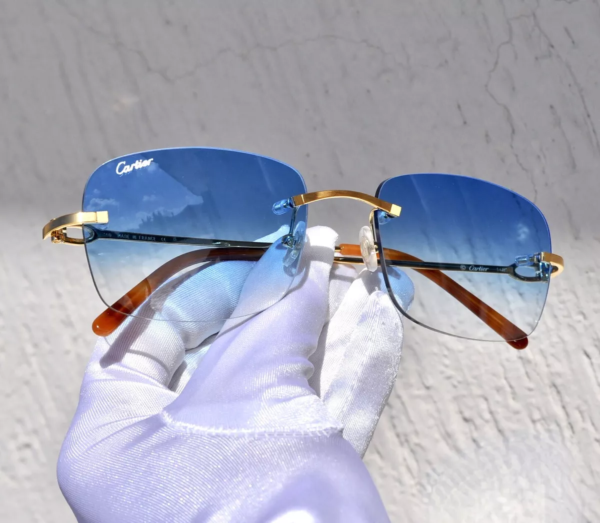 Cartier pop smoke glasses sales