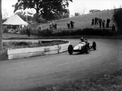 C Lones, Tiger Kitten Prescott Hill Climb 1952 Motor Racing Photo