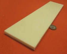 ABS Natural Bar, .375" (3/8") Thick x 3.0" Wide x 12"