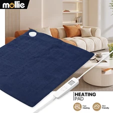 24"x20" Electric Heating Pad 6 Heat Levels Back Pain Muscle Cramps Relief Warmer
